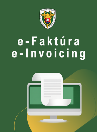 Presmerovanie na na portál finančnej správy časť e-faktúra