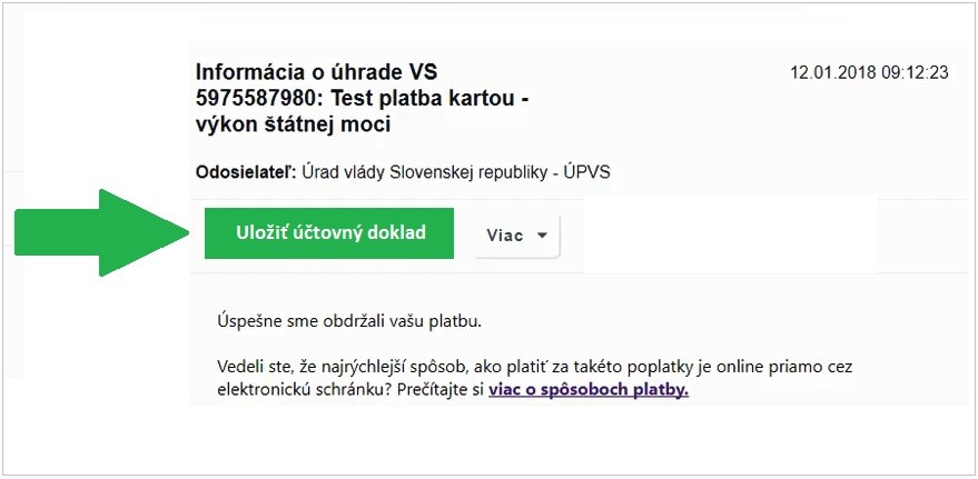 Ilustračný obrázok Informácie o úhrade Ilustračný obrázok Informácie o úhrade