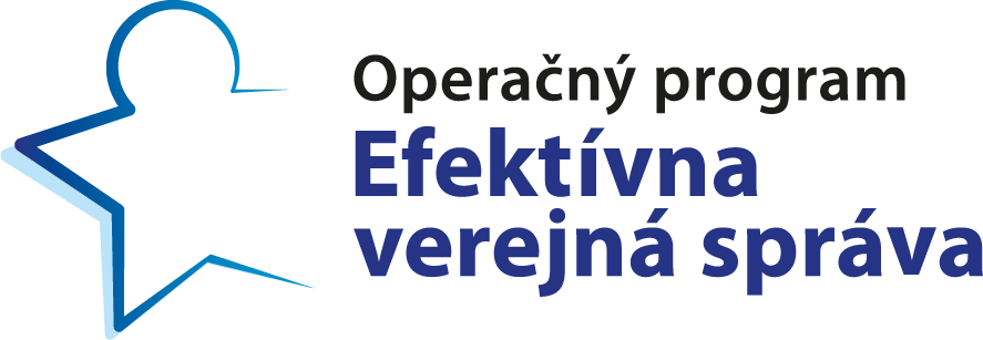Logo Operačného programu Efektívna verejná správa Logo Operačného programu Efektívna verejná správa