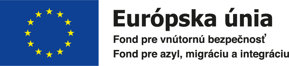 Fond pre vnútornú bezpečnosť a Fondy pre oblasť vnútorných záležitostí Logo projektu EÚ