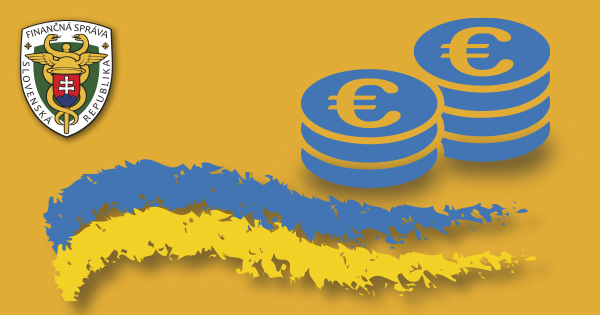 Ilustračný obrázok k informáciám o zdaňovaní príjmu odídencov z Ukrajiny