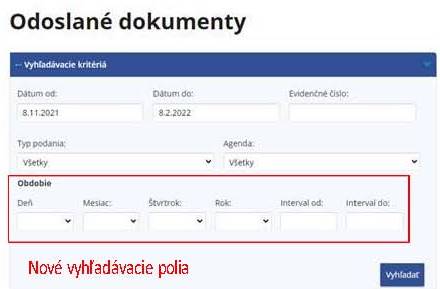 Lepšie funkcionality pre užívateľov PFS Lepšie funkcionality pre užívateľov PFS