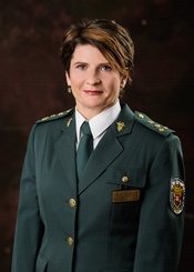Spokeswoman, Customs Office Žilina, mjr. Ing. Božena Chríbiková [.jpg; 2,96 MB; nové okno]