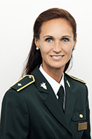 Spokeswoman, Customs Office Banská Bystrica, mjr. Ing. Katarína Podhorová [.jpg; 2,89 MB; nové okno]