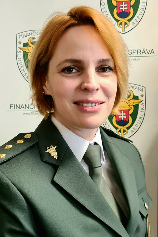 Spokeswoman, Customs Office Nitra, mjr. Ing. Bc. Renáta Cebová [.jpg; 794 kB; nové okno]