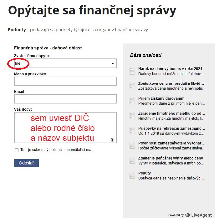 Ilustračný obrázok Formulár Opýtajte sa FS Ilustračný obrázok Formulár Opýtajte sa FS