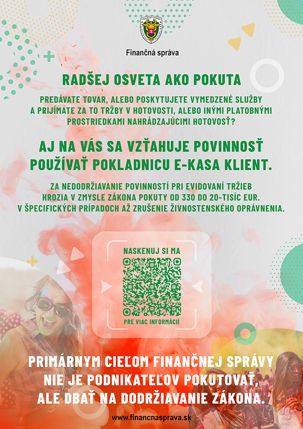 Plagát Radšej osveta ako pokuta [.pdf; 177 kB; nové okno]
