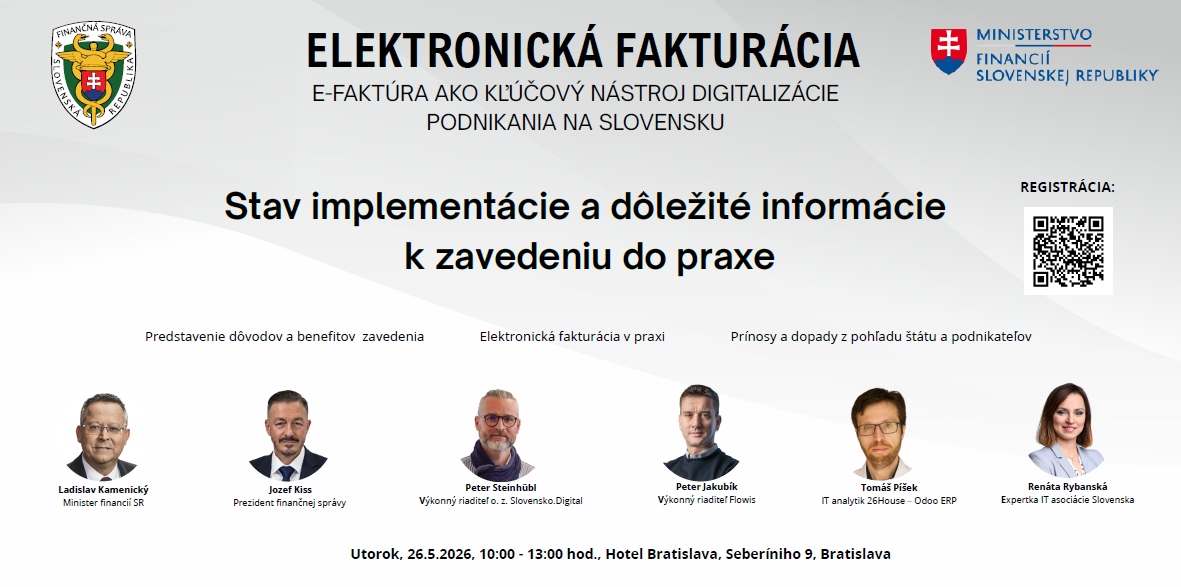 pozvánku na konferenciu 